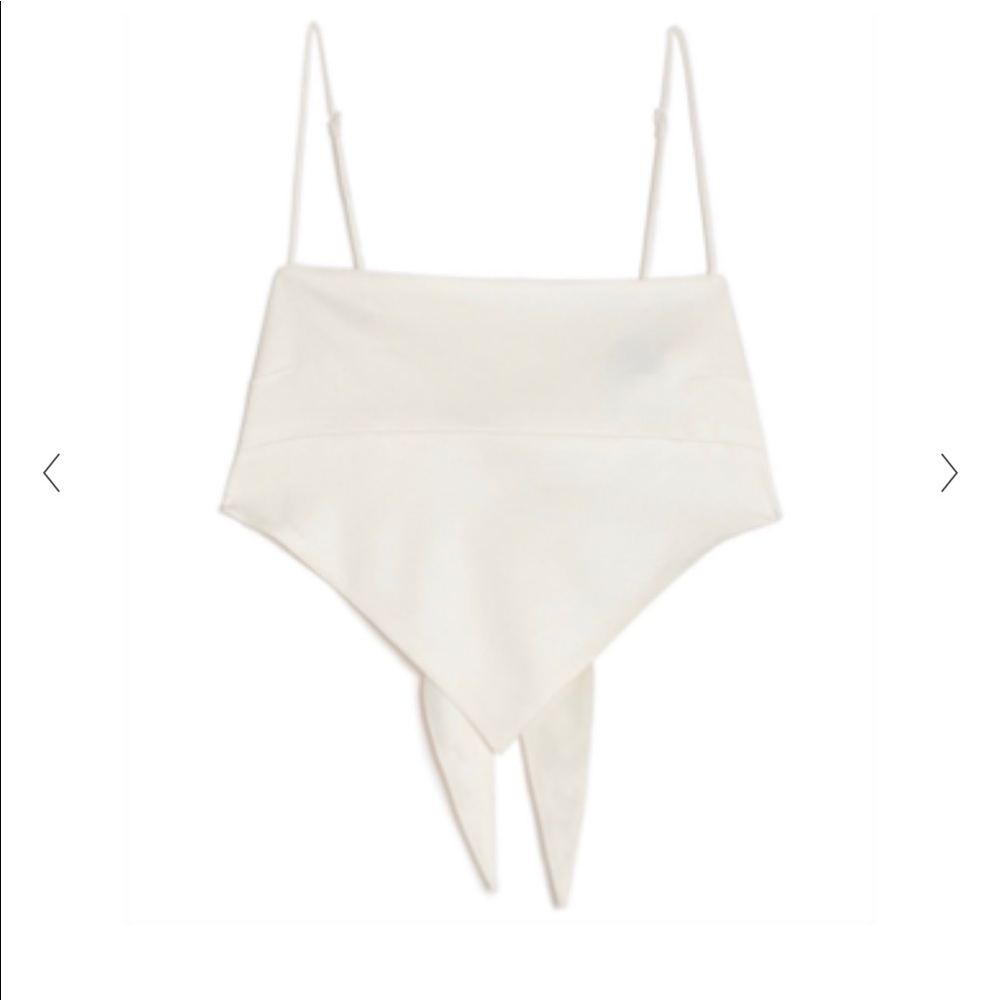 Danielle Bernstein handkerchief top